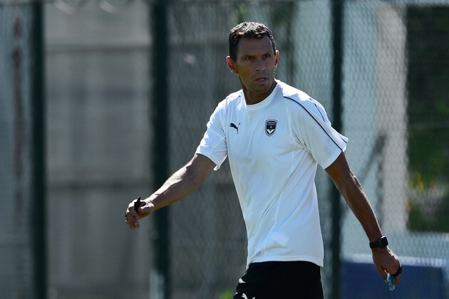Bordeaux's football club Uruguyan head coach Gustavo Poyet gestures at the Girondins de Bordeaux football club training center in Le Haillan, southwestern France, on June 29, 2018, ahead of the beginning of the new season. (Photo by NICOLAS TUCAT / AFP)        (Photo credit should read NICOLAS TUCAT/AFP/Getty Images)