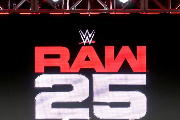 PASADENA, CA - JANUARY 09: (L-R) WWE EVP, Talent, Live Events & Creative, Paul 'Triple H' Levesque, WWE Chief Brand Officer Stephanie McMahon, WWE Hall of Famer Shawn Michaels, and WWE Superstars Mark Henry, The Miz, and Maryse Ouellet of 'WWE Monday Night Raw: 25th Anniversary' on USA speak onstage during the NBCUniversal portion of the 2018 Winter Television Critics Association Press Tour at The Langham Huntington, Pasadena on January 9, 2018 in Pasadena, California.  (Photo by Frederick M. Brown/Getty Images)
