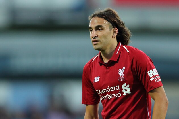 BLACKBURN, ENGLAND - JULY 19: Lazar Markovic of Liverpool at Ewood Park on July 19, 2018 in Blackburn, England. (Photo by James Williamson - AMA/Getty Images)