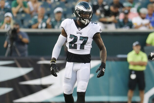 Philadelphia Eagles safety Malcolm Jenkins during an NFL preseason football game against Pittsburgh Steelers Thursday, Aug. 9, 2018 in Philadelphia. (Winslow Townson/AP Images for Panini)