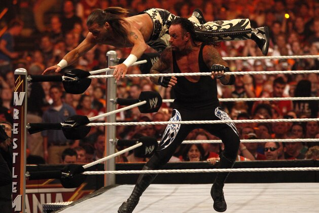 WWE Superstar Undertaker delivers