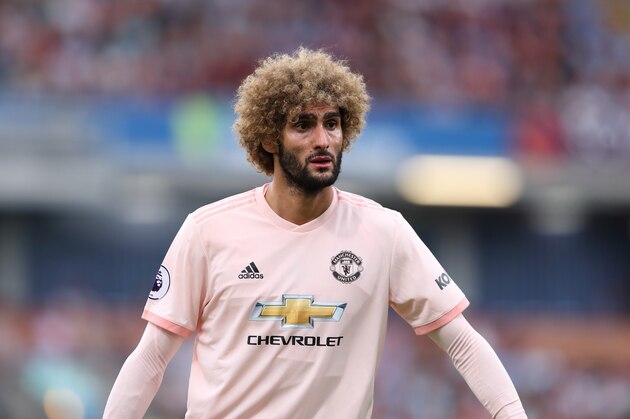 BURNLEY, ENGLAND - SEPTEMBER 02: Marouane Fellaini of Manchester United during the Premier League match between Burnley FC and Manchester United at Turf Moor on September 2, 2018 in Burnley, United Kingdom. (Photo by James Williamson - AMA/Getty Images)