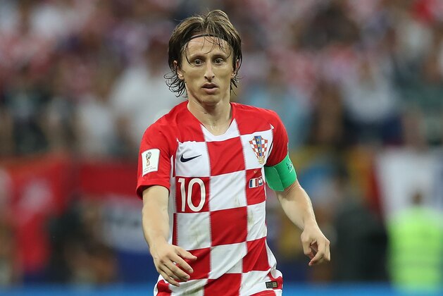 MOSCOW, RUSSIA - JULY 15: Luka Modric of Croatia is seen during the 2018 FIFA World Cup Russia Final between France and Croatia at Luzhniki Stadium on July 15, 2018 in Moscow, Russia. (Photo by Ian MacNicol/Getty Images)