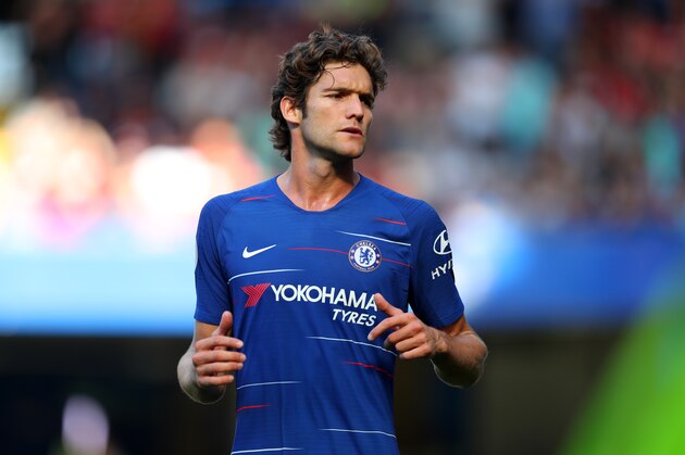 LONDON, ENGLAND - SEPTEMBER 01: Marcos Alonso of Chelsea during the Premier League match between Chelsea FC and AFC Bournemouth at Stamford Bridge on September 1, 2018 in London, United Kingdom. (Photo by Catherine Ivill/Getty Images)