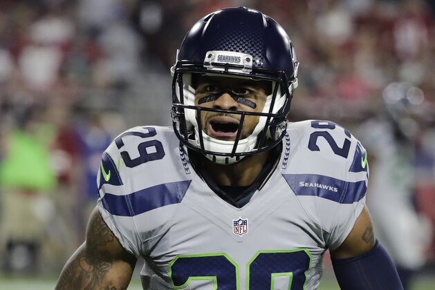 Seattle Seahawks free safety Earl Thomas (29) in the first half during an NFL football game against the Arizona Cardinals, Sunday, Oct. 23, 2016, in Glendale, Ariz.  (AP Photo/Rick Scuteri)