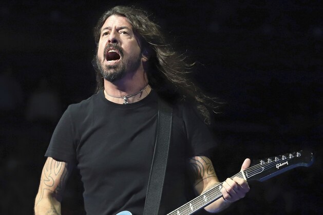 Dave Grohl of the Foo Fighters performs in concert at Madison Square Garden, Tuesday, July 17, 2018, in New York. (Photo by Greg Allen/Invision/AP)