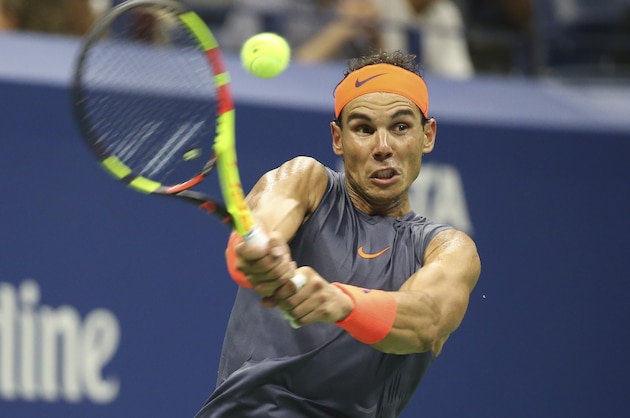 NEW YORK, NY - SEPTEMBER 4: Rafael Nadal of Spain during day 9 of the 2018 US Open at Arthur Ashe Stadium of USTA Billie Jean King National Tennis Center on September 4, 2018 in Flushing Meadows, Queens, New York City. (Photo by Jean Catuffe/Getty Images)