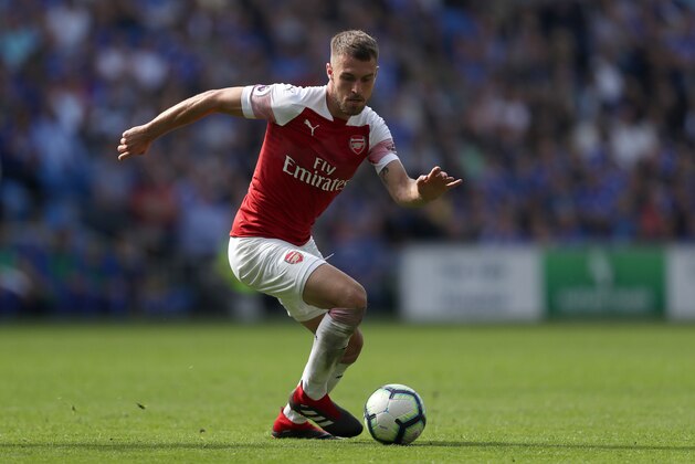 CARDIFF, WALES - SEPTEMBER 02: Aaron Ramsey of Arsenal during the Premier League match between Cardiff City and Arsenal FC at Cardiff City Stadium on September 2, 2018 in Cardiff, United Kingdom. (Photo by James Baylis - AMA/Getty Images)