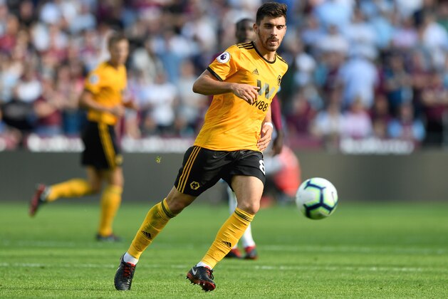 LONDON, ENGLAND - SEPTEMBER 01: Ruben Neves of Wolverhampton Wanderers during the Premier League match between West Ham United and Wolverhampton Wanderers at London Stadium on September 1, 2018 in London, United Kingdom. (Photo by Sam Bagnall - AMA/Getty Images)