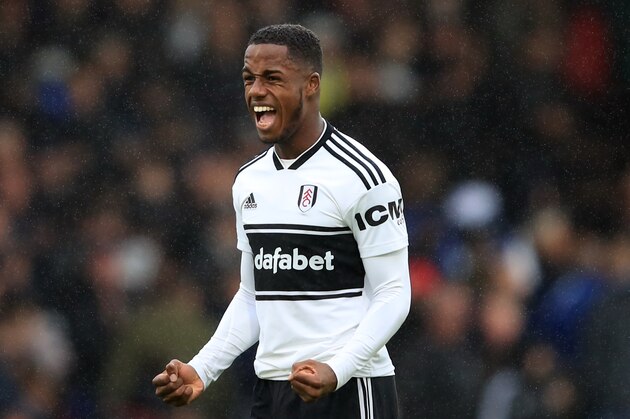 LONDON, ENGLAND - AUGUST 26: Ryan Sessegnon of Fulham celebrates during the Premier League match between Fulham FC and Burnley FC at Craven Cottage on August 25, 2018 in London, United Kingdom. (Photo by Marc Atkins/Getty Images)