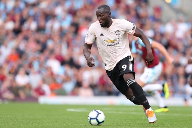 BURNLEY, ENGLAND - SEPTEMBER 02: Romelu Lukaku of Manchester United during the Premier League match between Burnley FC and Manchester United at Turf Moor on September 2, 2018 in Burnley, United Kingdom. (Photo by James Williamson - AMA/Getty Images)