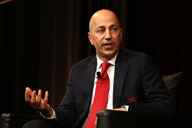 SYDNEY, AUSTRALIA - JULY 14:  Arsenal FC CEO Ivan Gazidis speaks during  the Western Sydney Wanderers Gold Star Luncheon at The Westin on July 14, 2017 in Sydney, Australia.  (Photo by Ryan Pierse/Getty Images)