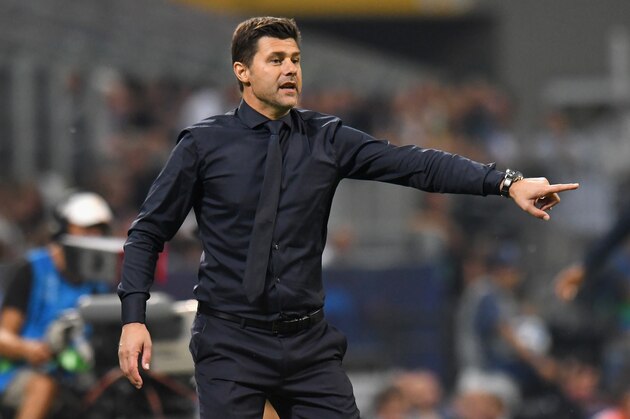 MILAN, ITALY - SEPTEMBER 18:  Mauricio Pochettino head coach of Tottenham Hotspur gestures during the Group B match of the UEFA Champions League between FC Internazionale and Tottenham Hotspur at San Siro Stadium on September 18, 2018 in Milan, Italy.  (Photo by Alessandro Sabattini/Getty Images)