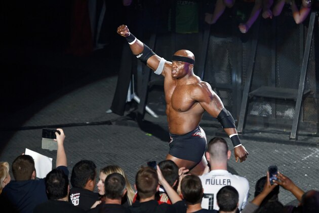PARIS, FRANCE - MAY 19:  Bobby Lashley attends WWE Live AccorHotels Arena Popb Paris Bercy on May 19, 2018 in Paris, France.  (Photo by Sylvain Lefevre/Getty Images)