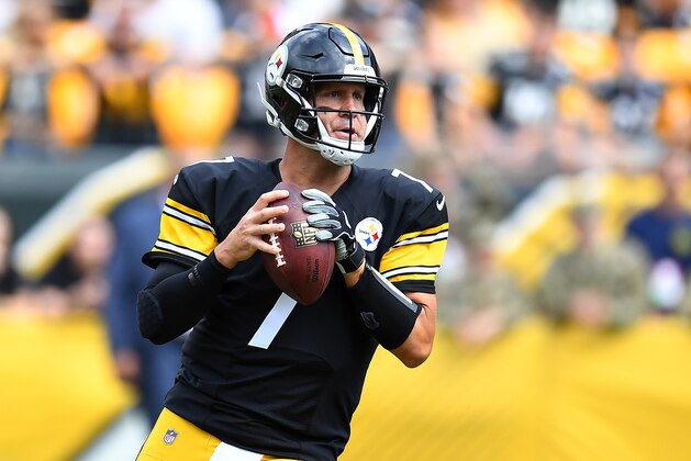 PITTSBURGH, PA - SEPTEMBER 16:  Ben Roethlisberger #7 of the Pittsburgh Steelers in action during the game against the Kansas City Chiefs at Heinz Field on September 16, 2018 in Pittsburgh, Pennsylvania. (Photo by Joe Sargent/Getty Images)