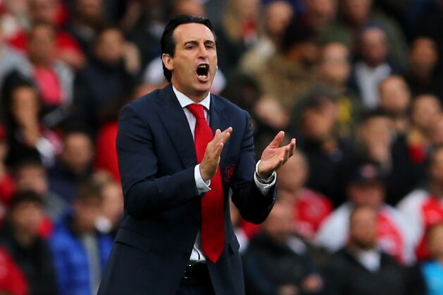 LONDON, ENGLAND - SEPTEMBER 23: Arsenal Manager Unai Emery during the Premier League match between Arsenal and Everton at The Emirates Stadium on September 23, 2018 in London, England, United Kingdom. (Photo by Chloe Knott - Danehouse/Getty Images)