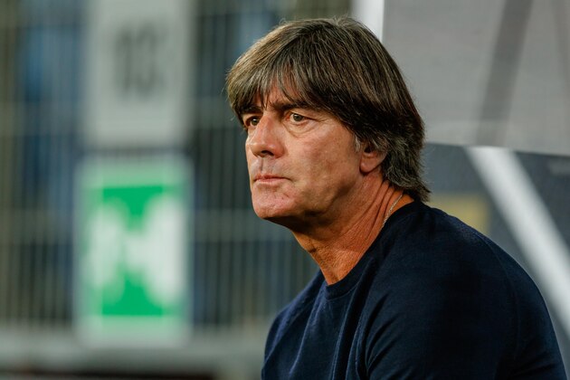 SINSHEIM, GERMANY - SEPTEMBER 09: Head coach Joachim Loew of Germany looks on during the International Friendly match between Germany and Peru on September 9, 2018 in Sinsheim, Germany. (Photo by TF-Images/Getty Images)