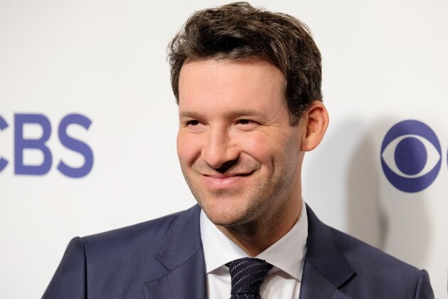 NEW YORK, NY - MAY 16:  Tony Romo attends the 2018 CBS Upfront at The Plaza Hotel on May 16, 2018 in New York City.  (Photo by Matthew Eisman/Getty Images)