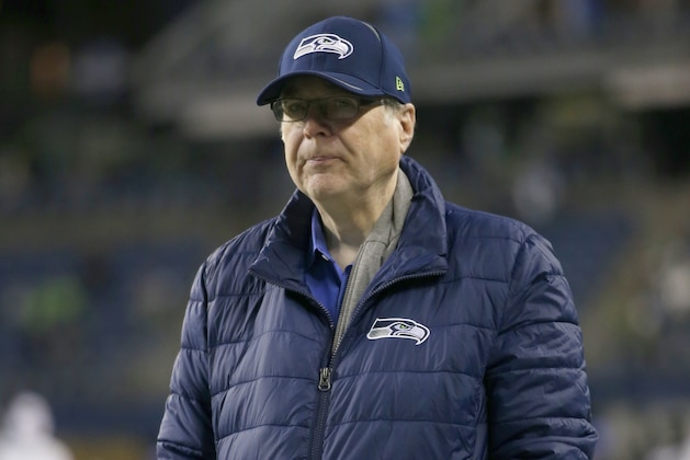 SEATTLE, WA - DECEMBER 15: Seattle Seahawks owner Paul Allen seen before the game against the Los Angeles Rams at CenturyLink Field on December 15, 2016 in Seattle, Washington. (Photo by Otto Greule Jr/Getty Images) SEATTLE, WA - DECEMBER 15: Seattle Seahawks owner Paul Allen seen before the game against the Los Angeles Rams at CenturyLink Field on December 15, 2016 in Seattle, Washington. (Photo by Otto Greule Jr/Getty Images)