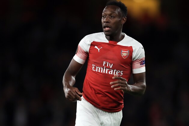 LONDON, ENGLAND - SEPTEMBER 20: Danny Welbeck of Arsenal during the UEFA Europa League Group E match between Arsenal and Vorskla Poltava at Emirates Stadium on September 20, 2018 in London, United Kingdom. (Photo by Marc Atkins/Getty Images)