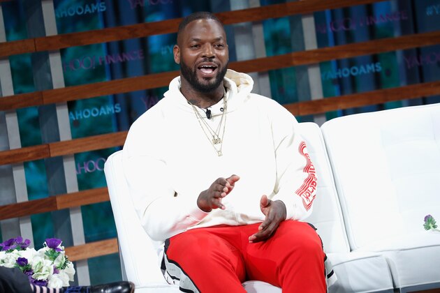 NEW YORK, NY - SEPTEMBER 20:  CEO The Imagination Agency Martellus Bennett speaks during the 2018 Yahoo Finance All Markets Summit at The Times Center on September 20, 2018 in New York City.  (Photo by John Lamparski/Getty Images)