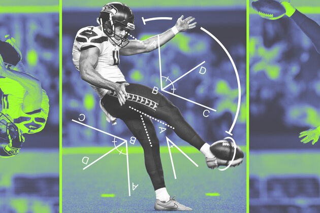 Seattle Seahawks punter Michael Dickson stands on the field during warmups before an NFL football preseason game against the Indianapolis Colts, Thursday, Aug. 9, 2018, in Seattle. (AP Photo/Elaine Thompson)