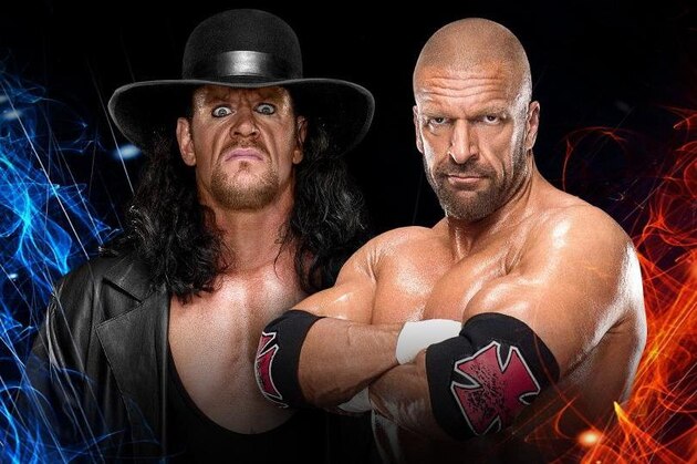 The Undertaker and Triple H.