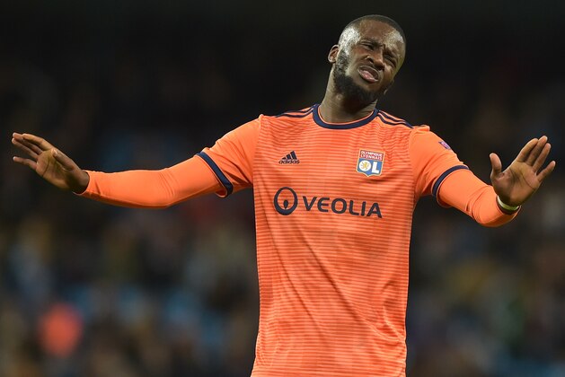 MANCHESTER, ENGLAND - SEPTEMBER 19: Tanguy NDombele of Lyon gestures during the UEFA Champions League Group F match between Manchester City and Olympique Lyonnais at Etihad Stadium on September 19, 2018 in Manchester, United Kingdom. (Photo by TF-Images/Getty Images)
