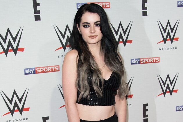 LONDON, ENGLAND - APRIL 18:  Paige arrives for WWE RAW at 02 Brooklyn Bowl on April 18, 2016 in London, England.  (Photo by Ian Gavan/Getty Images)