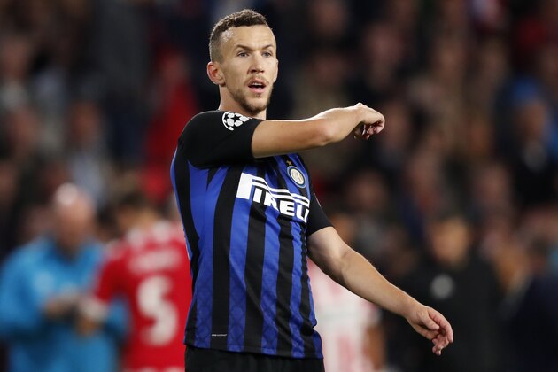 EINDHOVEN, NETHERLANDS - OCTOBER 3: Ivan Perisic of Internazionale during the UEFA Champions League  match between PSV v Internazionale at the Philips Stadium on October 3, 2018 in Eindhoven Netherlands (Photo by Edwin van Zandvoort/Soccrates/Getty Images)