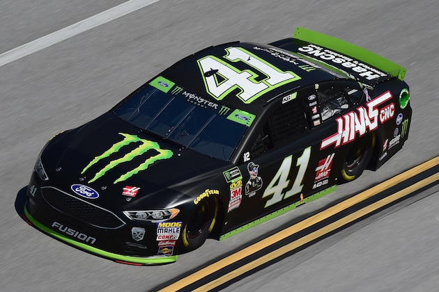 TALLADEGA, AL - OCTOBER 13:  Kurt Busch, driver of the #41 Monster Energy/Haas Automation Ford, practices for the Monster Energy NASCAR Cup Series 1000Bulbs.com 500 at Talladega Superspeedway on October 13, 2018 in Talladega, Alabama.  (Photo by Jared C. Tilton/Getty Images)