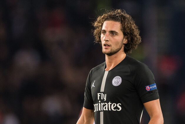 Adrien Rabiot of Paris Saint-Germain during the UEFA Champions League group C match between Paris St Germain and Crvena zvezda at the Parc des Princes on October 03, 2018 in Paris, France(Photo by VI Images via Getty Images)