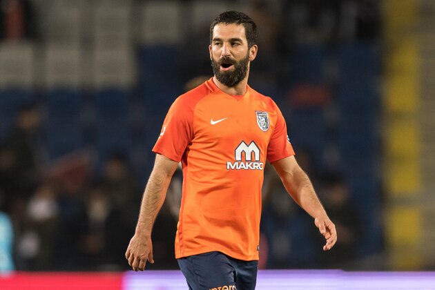 Arda Turan of Istanbul Medipol Basaksehir FK during the Turkish Spor Toto Super Lig football match between Medipol Basaksehir FK and Kayserispor on April 21, 2018 at the Fatih Terim stadium in Istanbul, Turkey(Photo by VI Images via Getty Images)