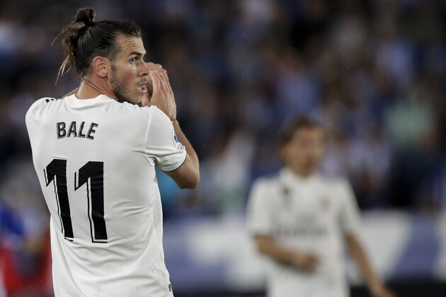 VITORIA GASTEIZ, SPAIN - OCTOBER 6: Gareth Bale of Real Madrid during the La Liga Santander  match between Deportivo Alaves v Real Madrid at the Estadio de Mendizorroza on October 6, 2018 in Vitoria Gasteiz Spain (Photo by David S. Bustamante/Soccrates/Getty Images)