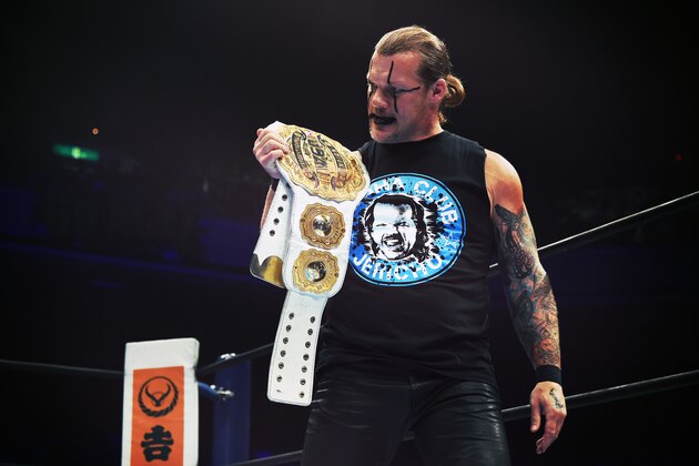 TOKYO, JAPAN - OCTOBER 08: Chris Jericho during the King of Pro-Wresting at Ryogoku Kokugikan on October 8, 2018 in Tokyo, Japan. (Photo by New Japan Pro-Wrestling/Getty Images)