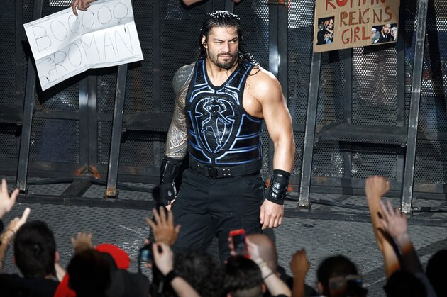 PARIS, FRANCE - MAY 19:  Roman Reigns attends WWE Live AccorHotels Arena Popb Paris Bercy on May 19, 2018 in Paris, France.  (Photo by Sylvain Lefevre/Getty Images)