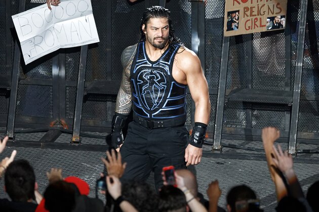 PARIS, FRANCE - MAY 19:  Roman Reigns attends WWE Live AccorHotels Arena Popb Paris Bercy on May 19, 2018 in Paris, France.  (Photo by Sylvain Lefevre/Getty Images)