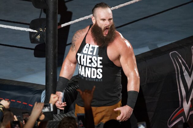 PARIS, FRANCE - MAY 19:  Braun Strowman attends WWE Live AccorHotels Arena Popb Paris Bercy on May 19, 2018 in Paris, France.  (Photo by Sylvain Lefevre/Getty Images)