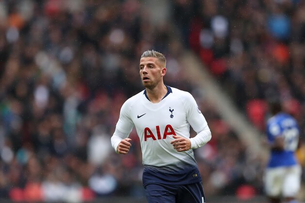 LONDON, ENGLAND - OCTOBER 06: Toby Alderweireld of Tottenham during the Premier League match between Tottenham Hotspur and Cardiff City at Tottenham Hotspur Stadium on October 6, 2018 in London, United Kingdom. (Photo by James Williamson - AMA/Getty Images)