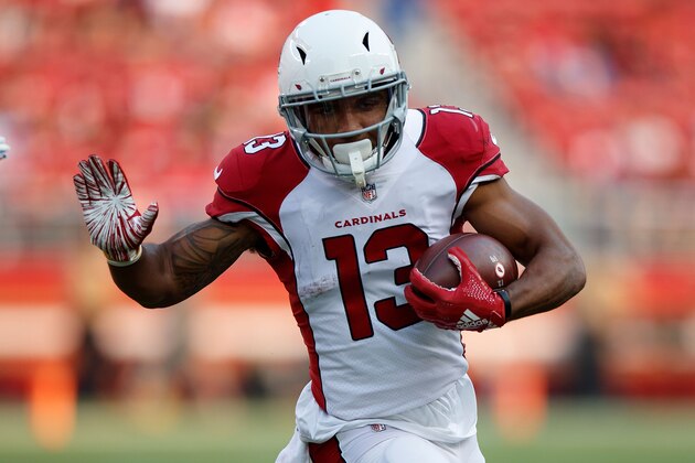 SANTA CLARA, CA - OCTOBER 07: Wide receiver Christian Kirk #13 of the Arizona Cardinals rushes up field against the San Francisco 49ers during the fourth quarter at Levi's Stadium on October 7, 2018 in Santa Clara, California. The Arizona Cardinals defeated the San Francisco 49ers 28-18. (Photo by Jason O. Watson/Getty Images)