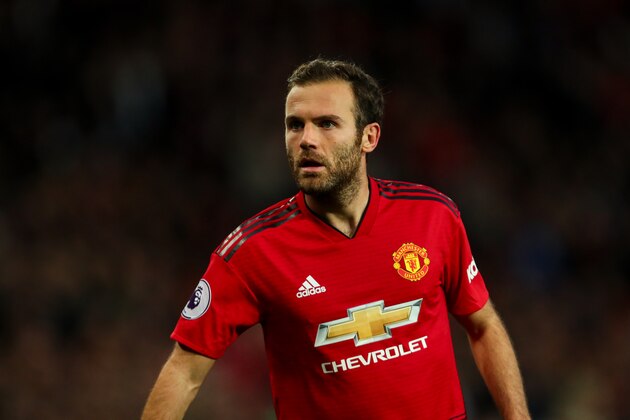 MANCHESTER, ENGLAND - OCTOBER 06: Juan Mata of Manchester United  during the Premier League match between Manchester United and Newcastle United at Old Trafford on October 6, 2018 in Manchester, United Kingdom. (Photo by Robbie Jay Barratt - AMA/Getty Images)