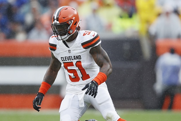 CLEVELAND, OH - SEPTEMBER 09: Jamie Collins Sr. #51 of the Cleveland Browns in action during the game against the Pittsburgh Steelers at FirstEnergy Stadium on September 9, 2018 in Cleveland, Ohio. The game ended in a 21-21 tie. (Photo by Joe Robbins/Getty Images)