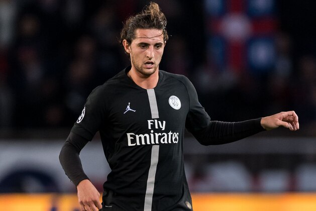 Adrien Rabiot of Paris Saint-Germain during the UEFA Champions League group C match between Paris St Germain and SSC Napoli at the Parc des Princes on October 24, 2018 in Paris, France(Photo by VI Images via Getty Images)
