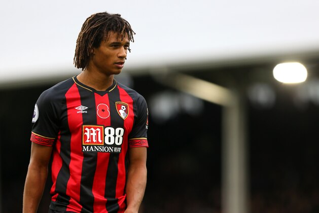 LONDON, ENGLAND - OCTOBER 27: Nathan Ake of AFC Bournemouth during the Premier League match between Fulham FC and AFC Bournemouth at Craven Cottage on October 27, 2018 in London, United Kingdom. (Photo by Chloe Knott - Danehouse/Getty Images)