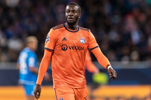 Tanguy Ndombele of Olympique Lyonnais during the UEFA Champions League group E match between TSG 1899 Hoffenheim and Olympique Lyonnais at Rhein-Neckar-Arena on October 23, 2018 in Sinsheim, Germany(Photo by VI Images via Getty Images)