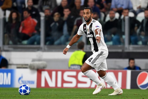 TURIN,ITALY - OCTOBER 2: Medhi Benatia of Juventus in action during the Group H match of the UEFA Champions League between Juventus and BSC Young Boys at Juventus Stadium on October 2, 2018 in Turin, Italy. (Photo by Etsuo Hara/Getty Images)