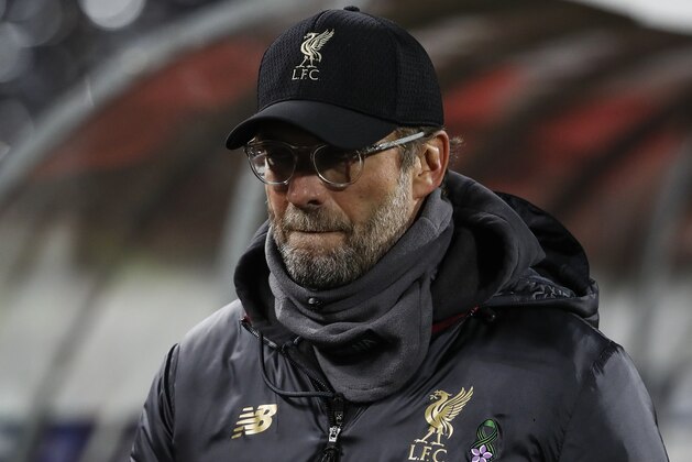 BELGRADE, SERBIA - NOVEMBER 06: Manager Jurgen Klopp of Liverpool looks on prior to the Group C match of the UEFA Champions League between Red Star Belgrade and Liverpool at Rajko Mitic Stadium on November 06, 2018 in Belgrade, Serbia. (Photo by Srdjan Stevanovic/Getty Images)
