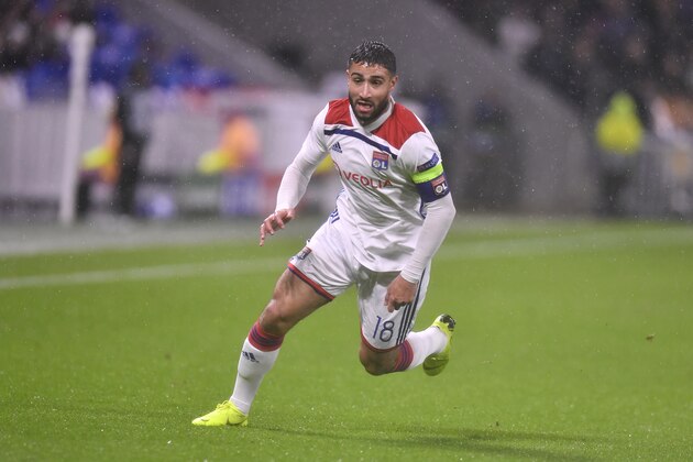 LYON, FRANCE - NOVEMBER 07:  Nabil Fekir of Olympique Lyonnais in action during the Group F match of the UEFA Champions League between Olympique Lyonnais and TSG 1899 Hoffenheim at Groupama Stadium on November 7, 2018 in Lyon, France.  (Photo by Aurelien Meunier/Getty Images)