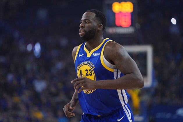 OAKLAND, CA - NOVEMBER 02:  Draymond Green #23 of the Golden State Warriors looks on against the Minnesota Timberwolves during an NBA basketball game at ORACLE Arena on November 2, 2018 in Oakland, California. NOTE TO USER: User expressly acknowledges and agrees that, by downloading and or using this photograph, User is consenting to the terms and conditions of the Getty Images License Agreement.  (Photo by Thearon W. Henderson/Getty Images)