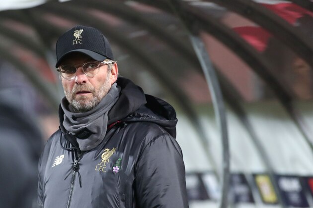 BELGRADE, SERBIA - NOVEMBER 06: head coach Jurgen Klopp of Liverpool looks on during the Group C match of the UEFA Champions League between Red Star Belgrade and Liverpool at Rajko Mitic Stadium on November 6, 2018 in Belgrade, Serbia. (Photo by TF-Images/Getty Images)